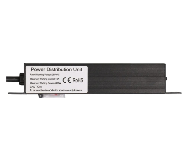 ExtraLink 10" 1U 3 Socket EU Type Power PDU Listwa zasilająca - 1545144 - zdjęcie 4